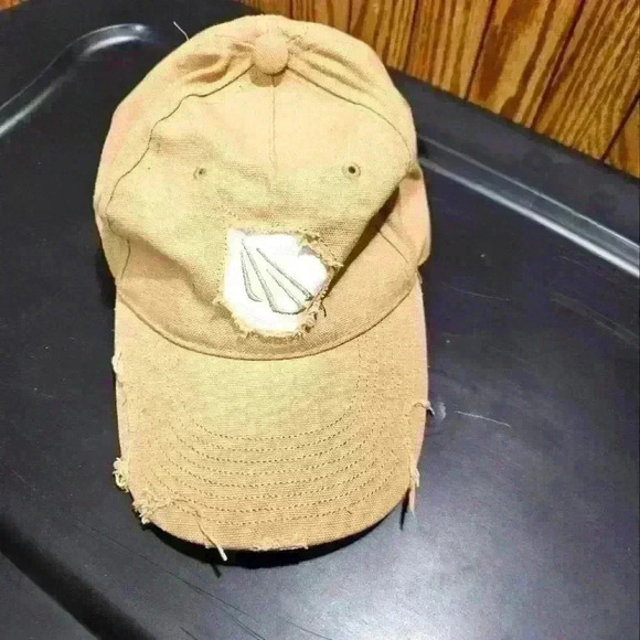 Powercap khaki distressed lighted ball cap - Picture 1 of 11